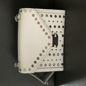 MICHAEL Michael Kors White Crossbody Bag with Studded Design
